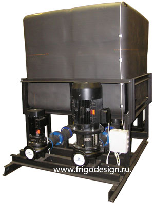 Насосные агрегаты для промышленных систем холодоснабжения с проиежуточным хладоносителем