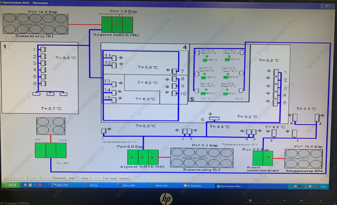 Контроллер управления и панель оператора_2