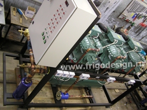 Многокомпрессорная компактная холодильная установка на компрессорах BITZER