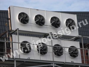 Воздухоохладители и конденсаторы CROCCO на колбасном заводе